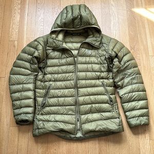 Arcteryx cerium hooded down jacket